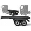 Lean Cars HL358 Mercedes Actros juoda puspriekabė