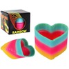 Žaislas spiralė Lean Toys Širdis, 6 cm