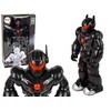 Lean Toys Interaktyvus vaikščiojantis robotas su garsais ir šviesomis, 21x36x11 cm