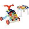Lean Toys Edukacinis vaikštukas ir stumdukas 2in1