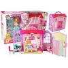 Lean Toys Sulankstomas lėlių namelis 88×35×16 cm