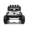 Lean Cars Vienvietis elektromobilis vaikams JEEP JC666, baltas