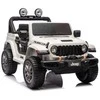 Lean Cars Baltas elektrinis automobilis Jeep Rubicon DK-JWR556