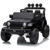 Lean Cars Elektromobilis Jeep Rubicon Juoda