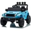 Lean Cars Akumuliatorinis automobilis Jeep Rubicon DK-JWR558 šviesiai mėlynas