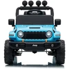 Lean Cars Akumuliatorinis automobilis Jeep Rubicon DK-JWR558 šviesiai mėlynas
