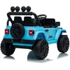 Lean Cars Akumuliatorinis automobilis Jeep Rubicon DK-JWR558 šviesiai mėlynas