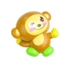 Lean Toys Vaikiška karuselė su muzikos dėžute ir gyvūnų formos pakabukais