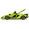 Rastar Radijo bangomis valdomas automobilis konstruktorius Lamborghini Sian žalias