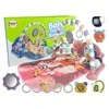 Lean Toys Kūdikių žaidimų kilimėlis su pianinu ir barškučiais