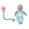 Lean Toys Baby Doll lėlė su mėlyna pižama