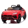 Lean Cars Vienvietis elektromobilis Lamborghini Urus BDM0923, raudonas