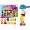 Lean Toys CREAM Ice Kreminis Tower arkadinis žaidimas visai šeimai