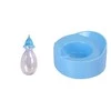 Lean Toys Mėlyna Lėlė 30 cm Mėlyna Bottle Nightie Drinks
