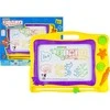 Lean Toys Piešimo lenta su antspaudais ir spalvingu fonu