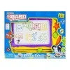 Lean Toys Piešimo lenta su antspaudais ir spalvingu fonu