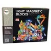 Lean Toys Kamuoliukų trasa su magnetiniais blokeliais, 202 detalės