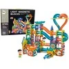 Lean Toys Kamuoliukų trasa su magnetiniais blokeliais, 202 detalės