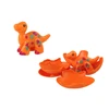 Žaislinis dinozauras kiaušinyje Lean Toys, 6 cm