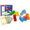 Vaikiškas magnetinių kaladėlių rinkinys kubas Lean toys, 7 vnt.