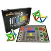 Lean Toys Magnastix magnetinių blokelių rinkinys 560 + lenta