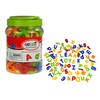 Lean Toys Magnetinės raidės ir skaičiai iš 78 elementų