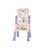 Lean Toys Dvipusė lenta su priedais 2in1, rožinė-violetinė