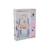 Lean Toys Dvipusė lenta su priedais 2in1, rožinė-violetinė