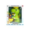 Lean Toys Vonios žaislas Dinozauras su malūnėliu