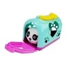 Lean Toys Plušinė Panda su Transportavimo Dėžute