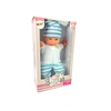 Lean Toys Lėlė kūdikis su mėlyna pižama