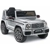 Lean Cars Vaikiškas elektrinis automobilis Mercedes AMG G 63 sidabrinis