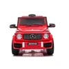 Lean Cars Elektrinis visureigis Mercedes G63, raudonas