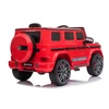 Lean Cars Raudonas Mercedes G63 akumuliatorinis automobilis vaikams