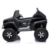 Lean Cars Mercedes Unimog elektrinis automobilis vaikams 4x4, juodas
