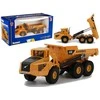 Lean Toys Žaislinis metalinis savivartis LeanToys, geltonas