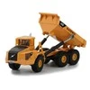 Lean Toys Žaislinis metalinis savivartis LeanToys, geltonas