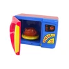 Lean Toys Žaislinė mikrobangų krosnelė su priedais vaikams nuo 3 metų