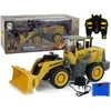Lean toys Didžiulis ekskavatoriaus su įkrovikliu R/C LED nuotoliniu būdu valdomas.