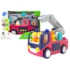Lean Toys Interaktyvi žaislinė gaisrinė mašina su garsais Hola