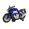 Žaislinis motociklas Lean Toys, mėlynas/juodas