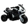 Lean Cars Trijų ratų elektrinis motociklas vaikams L-Toys BMW S1000RR, juodas