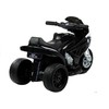 Lean Cars Trijų ratų elektrinis motociklas vaikams L-Toys BMW S1000RR, juodas
