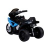 Lean Cars Vienvietis vaikiškas elektrinis motociklas BMW S1000RR, mėlynas