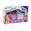Nagų dažymo rinkinys vaikams Lean Toys Lacquers Glitter Stickers Rings