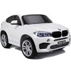 Lean Cars Vaikiškas elektromobilis BMW X6M – baltas