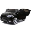 Lean Cars Elektrinis visureigis vaikams BMW X6, juodas