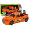 Lean Toys Vaikiškas lenktyninis automobilis su garsais, oranžinis, 1:16