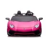 Lean Cars Dvivietis vaikiškas elektromobilis Lean Toys, rožinis