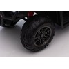 Lean Cars Vienvietis vaikiškas elektromobilis Quad JC915, baltas